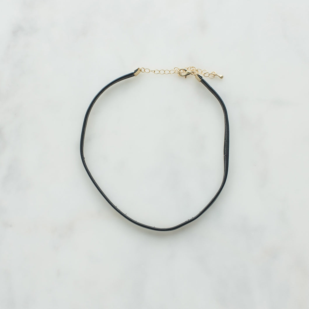 Elegant Leather Choker